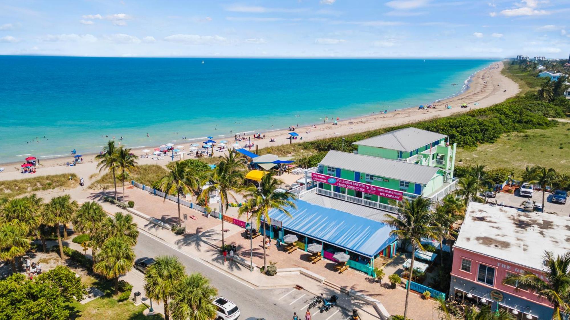 Partial Ocean View Hotel Room- King Bed #1 Fort Pierce Exterior foto